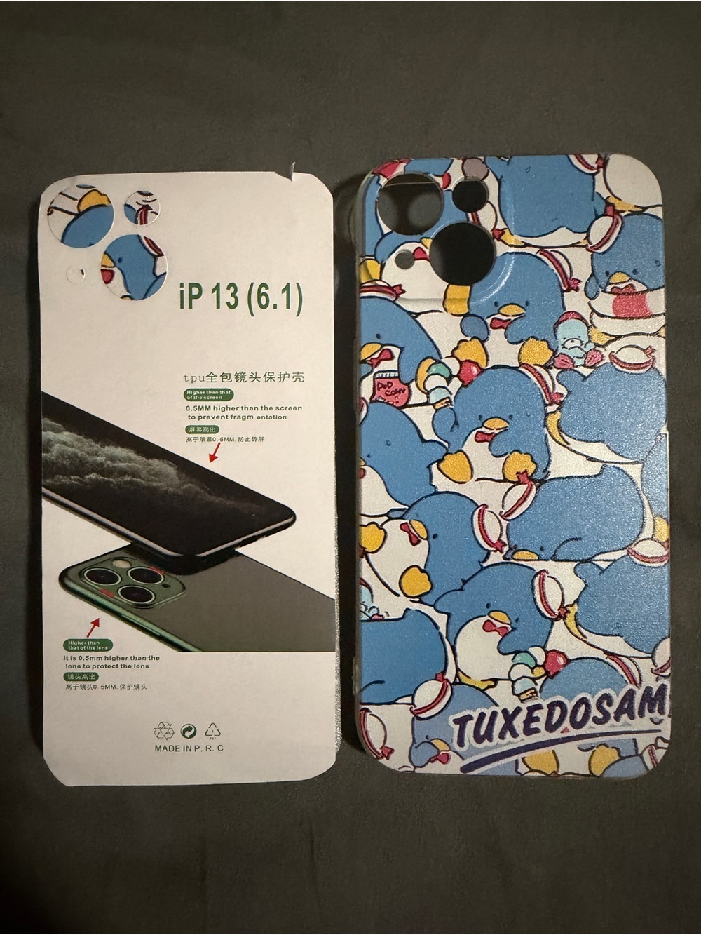 Tuxedosam Blue Pattern iPhone 13 case